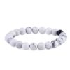 Bracelet en perles de howlite