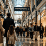centre commercial region parisienne moderne