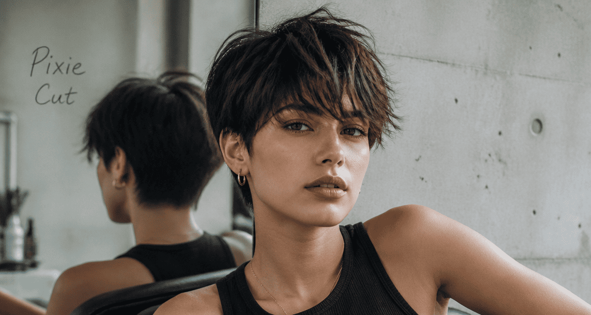 portrait cut pixie cut mode femme