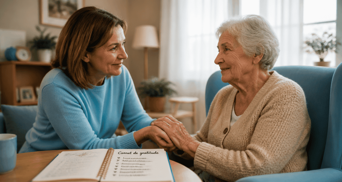 Prendre soins des autres femme soutient personne âgée