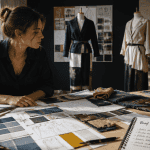 styliste freelance examine moodboard mode