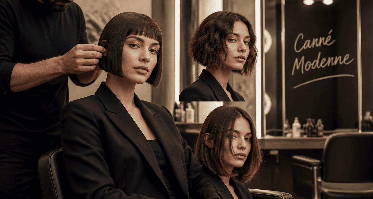 Tendance coupe carré femme, portrait salon coiffure