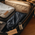 Accessoires pour voyageur : valise organisée, cadenas TSA, housse de compression, RFID