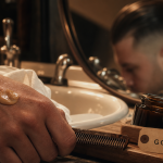 Cheveux gominés effet wet look brillant, sans aspect cartonné