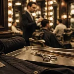 Coiffeur connu au travail : coupe de star en salon luxueux