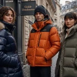 doudoune veste urbaine trois styles