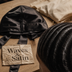 Durag rag satin ou velours pour waves sans friction