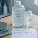 Gel douche prix au litre : comparer sur une table