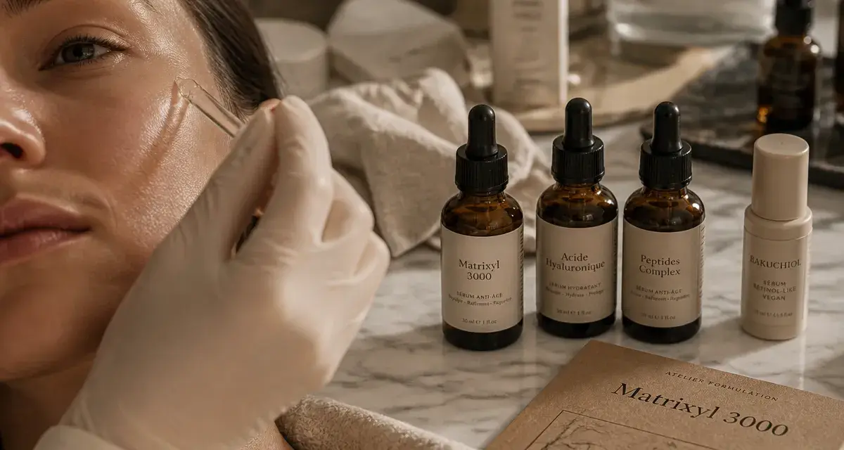 Matrixyl 3000 avis : sérum anti-âge raffermissant sur peau lissée