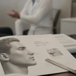 Rhinoplastie pour homme : profil nasal masculin, cabinet médical moderne