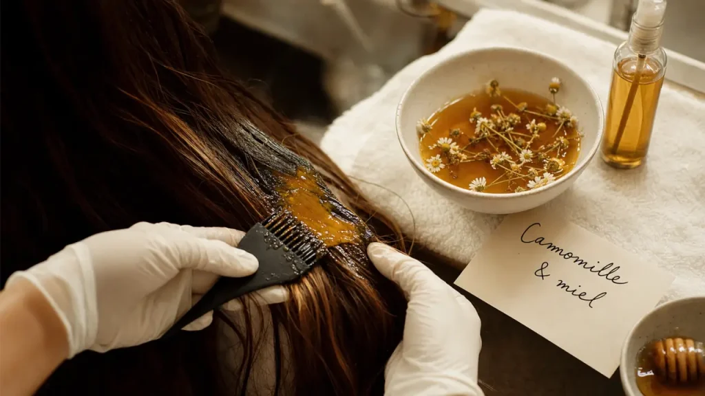 Éclaircir ses cheveux naturellement : miel, camomille ou citron pour des reflets sans fibre sèche