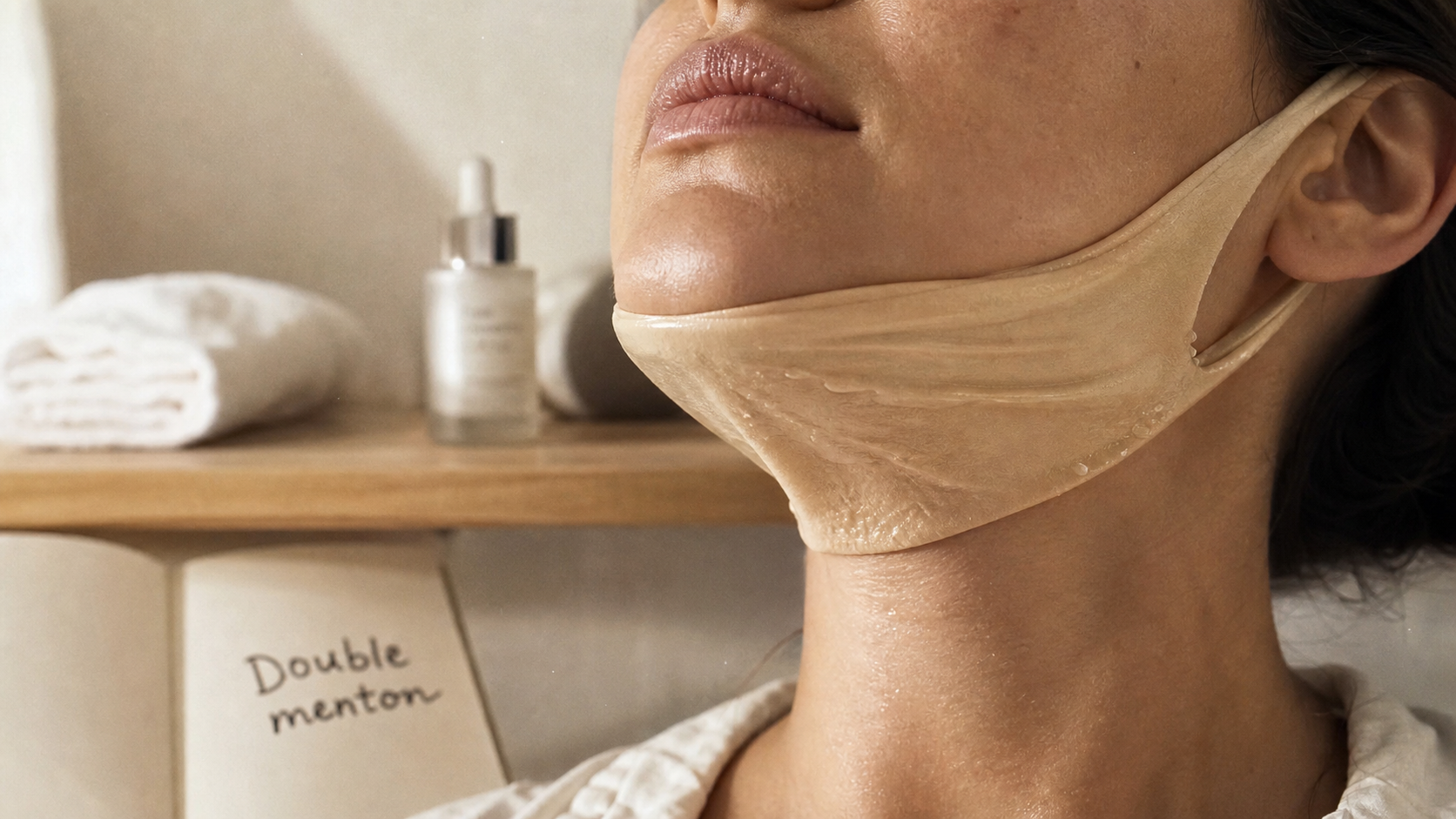 Masque double menton avis : résultats visibles sur peau