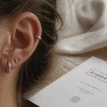 Piercing argent 925 : ear stack hélix, tragus, conch