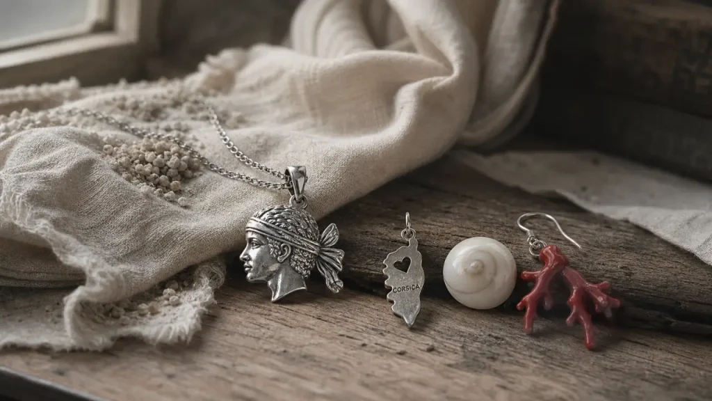 Bijoux corse femme : tête de Maure, corail de Bonifacio et argent 925 pour choisir juste