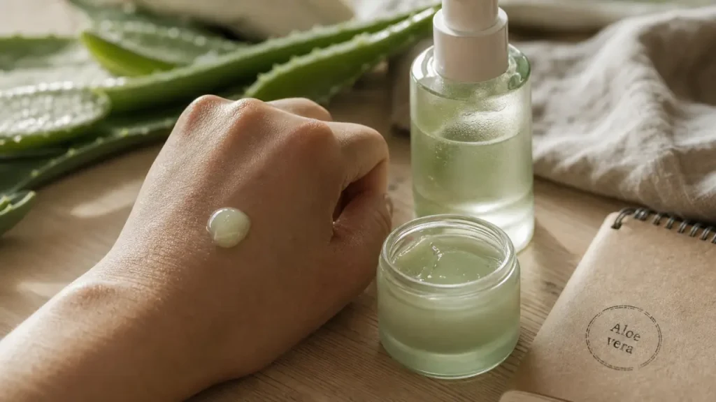 Crème aloe vera visage : hydratation utile, fini non gras et tolérance au quotidien
