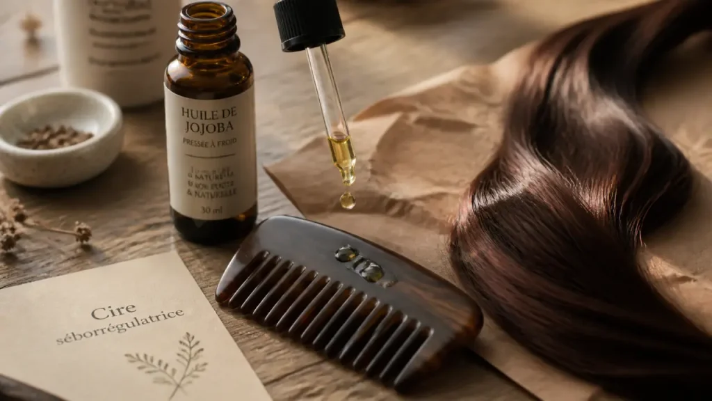 Huile de jojoba pour les cheveux : 5 méthodes pour hydrater sans alourdir