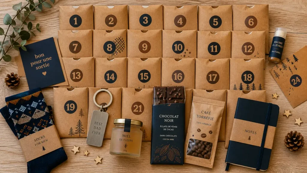 24 idées cadeaux pour un calendrier de l’Avent homme, utiles, drôles et vraiment personnelles