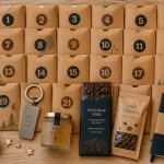Idées cadeaux calendrier de l’Avent homme : 24 surprises utiles en pochettes kraft