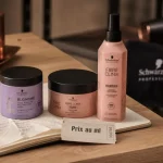 Soin cheveux Schwarzkopf : masque violet blond et soins réparateurs pour cheveux colorés ou abîmés