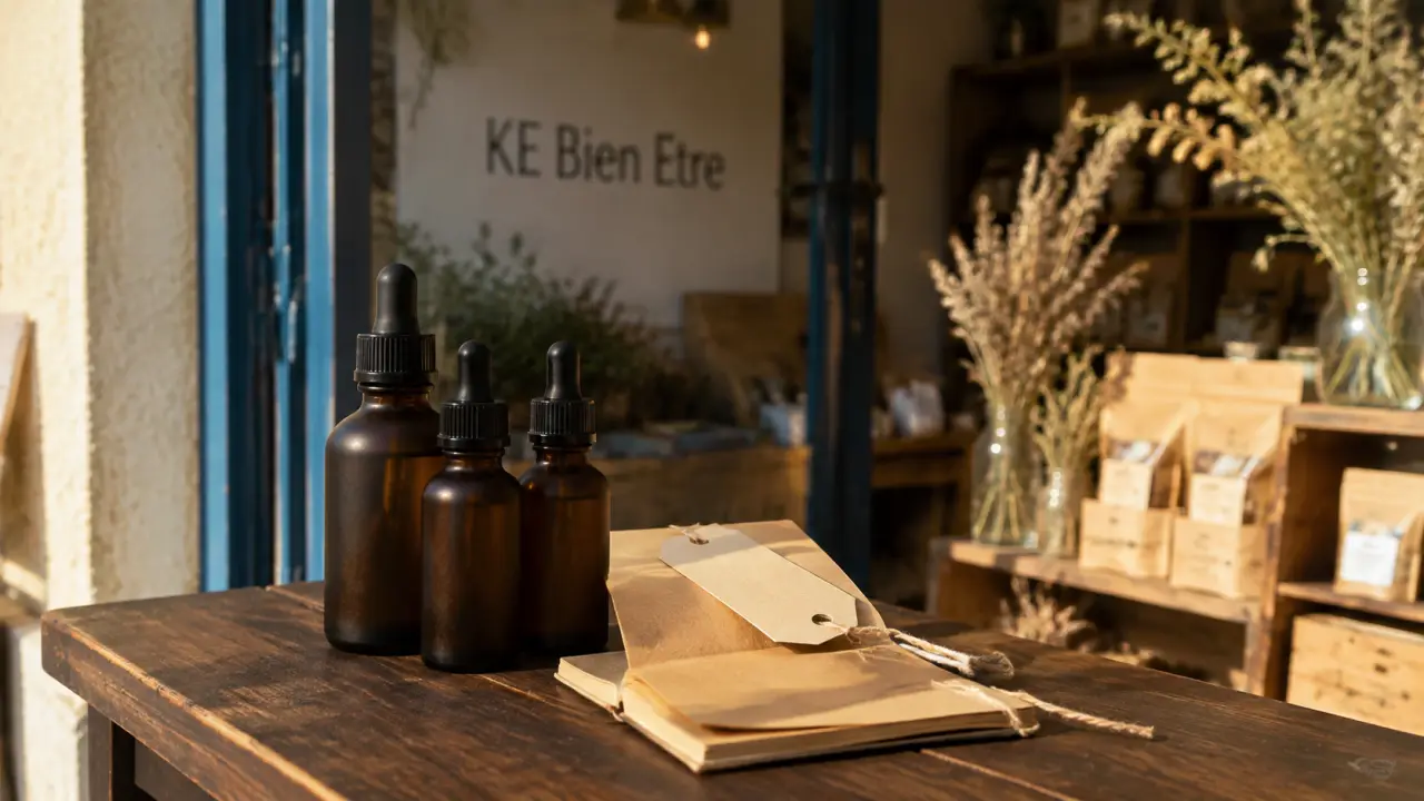CBD KE bien être au Barcarès : huiles et détente en boutique