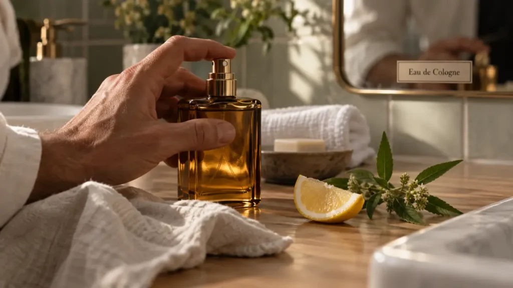 Eau de Cologne bien-être : une fraîcheur légère pour chaque moment de la journée