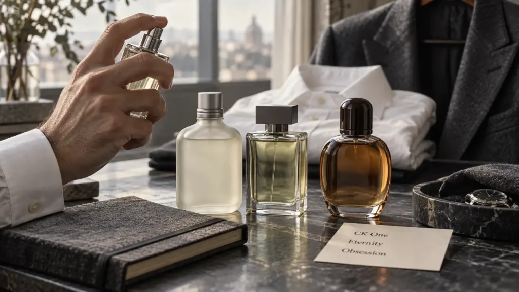 Parfum Calvin Klein homme : CK One, Eternity ou Obsession selon l’occasion