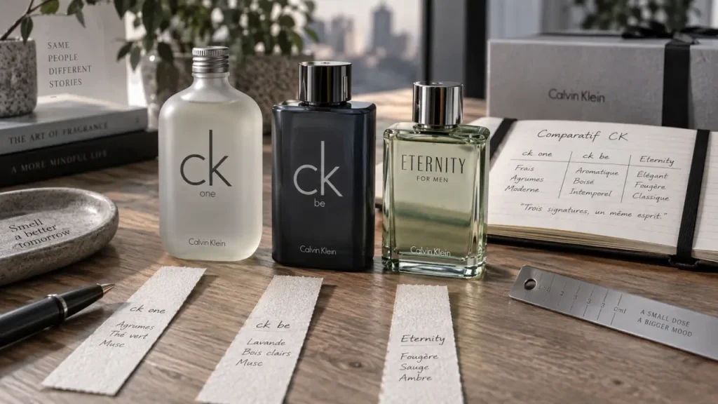 Parfum CK homme : quelle fragrance choisir entre CK One, Eternity et Obsession ?
