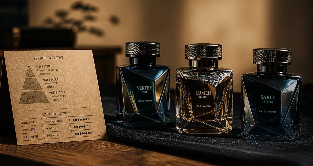 Parfum paco rabanne pour homme sur table, signature olfactive
