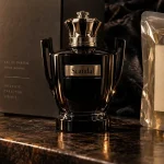 Scandale parfum homme : flacon noir laqué et recharge 200 ml