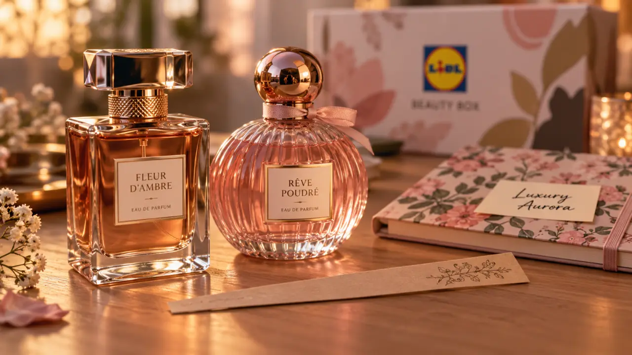 Parfum Lidl femme : 7 références comparées, flacons et mouillette